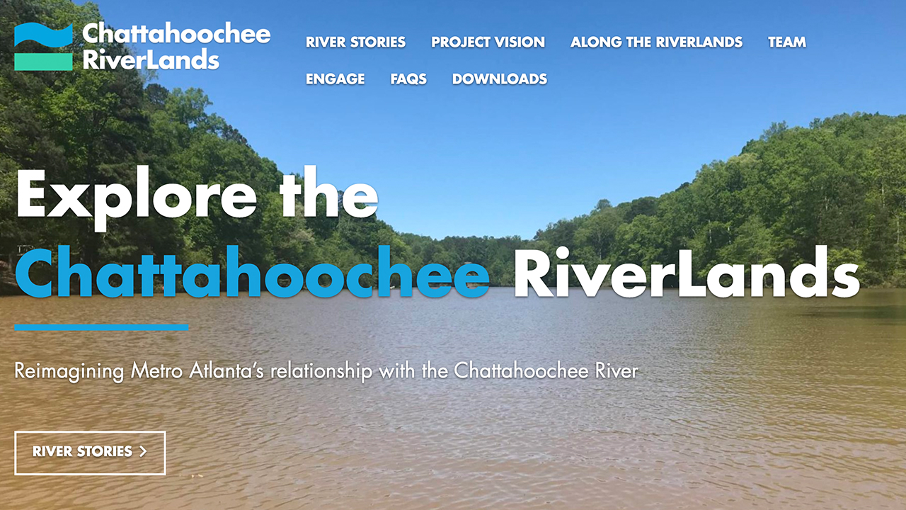 Chattahoochee Riverlands webpage