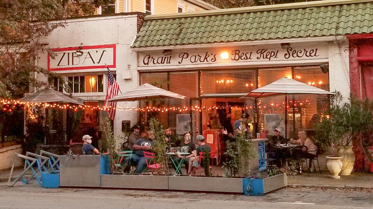 Placemaking Parklet Boulevard PhotoHD