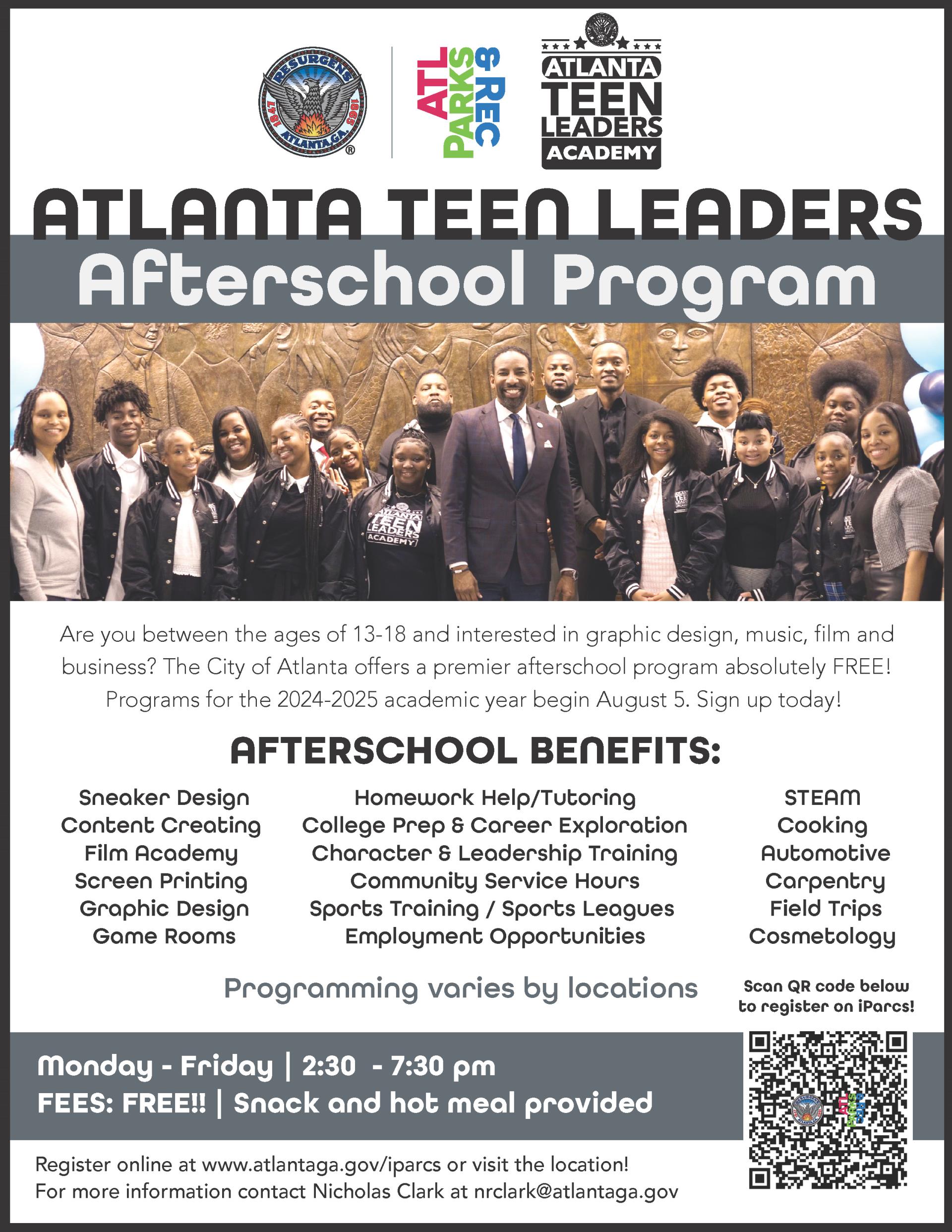 2024-2025 ATL Teen Club Flyer_Page_1