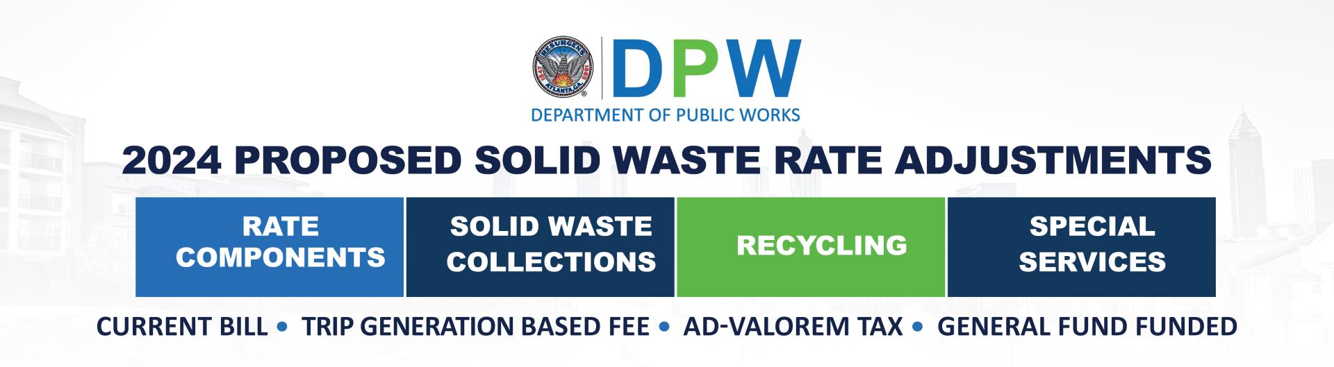 2024 DPW Rate Adjustment Web Banner