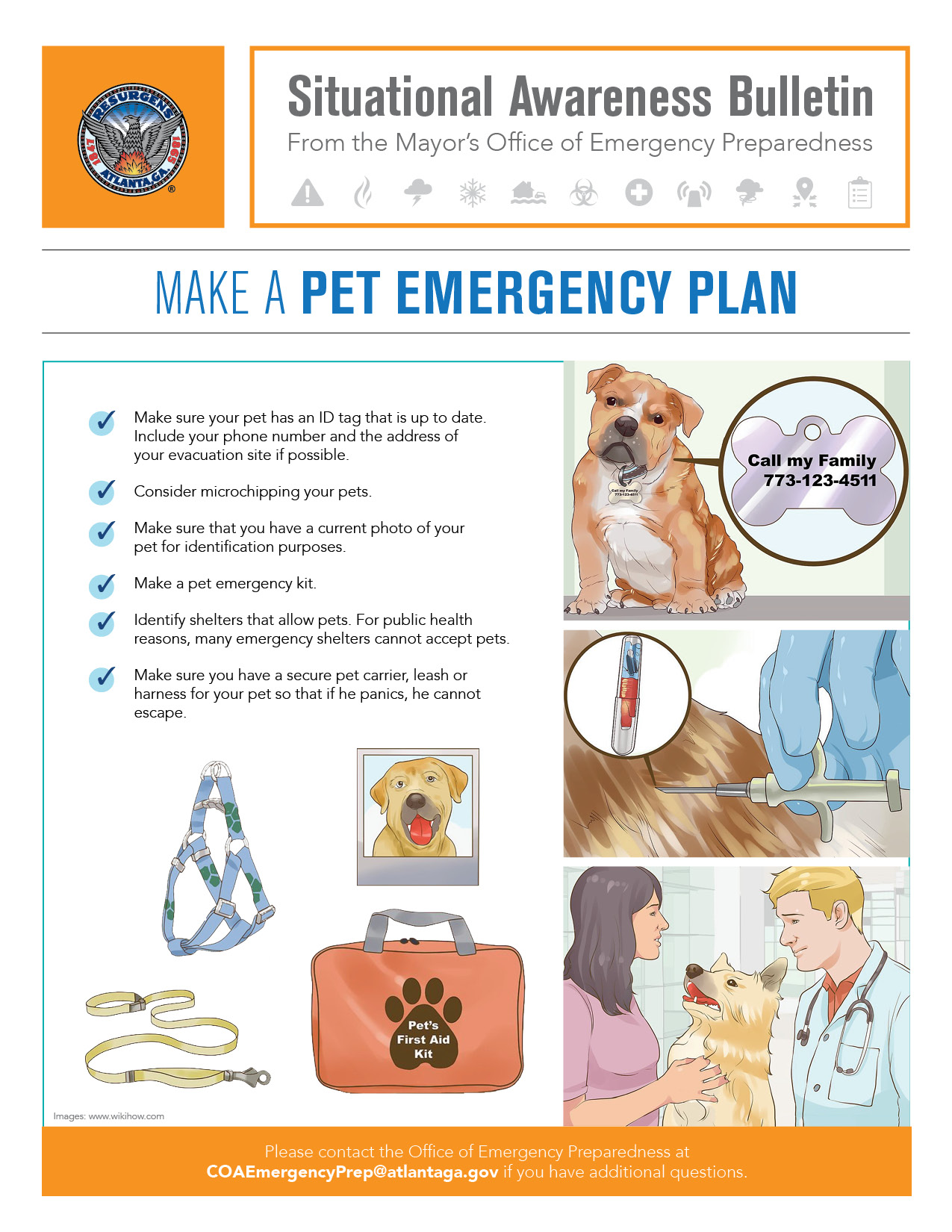 Making a Pet Emergency Plan