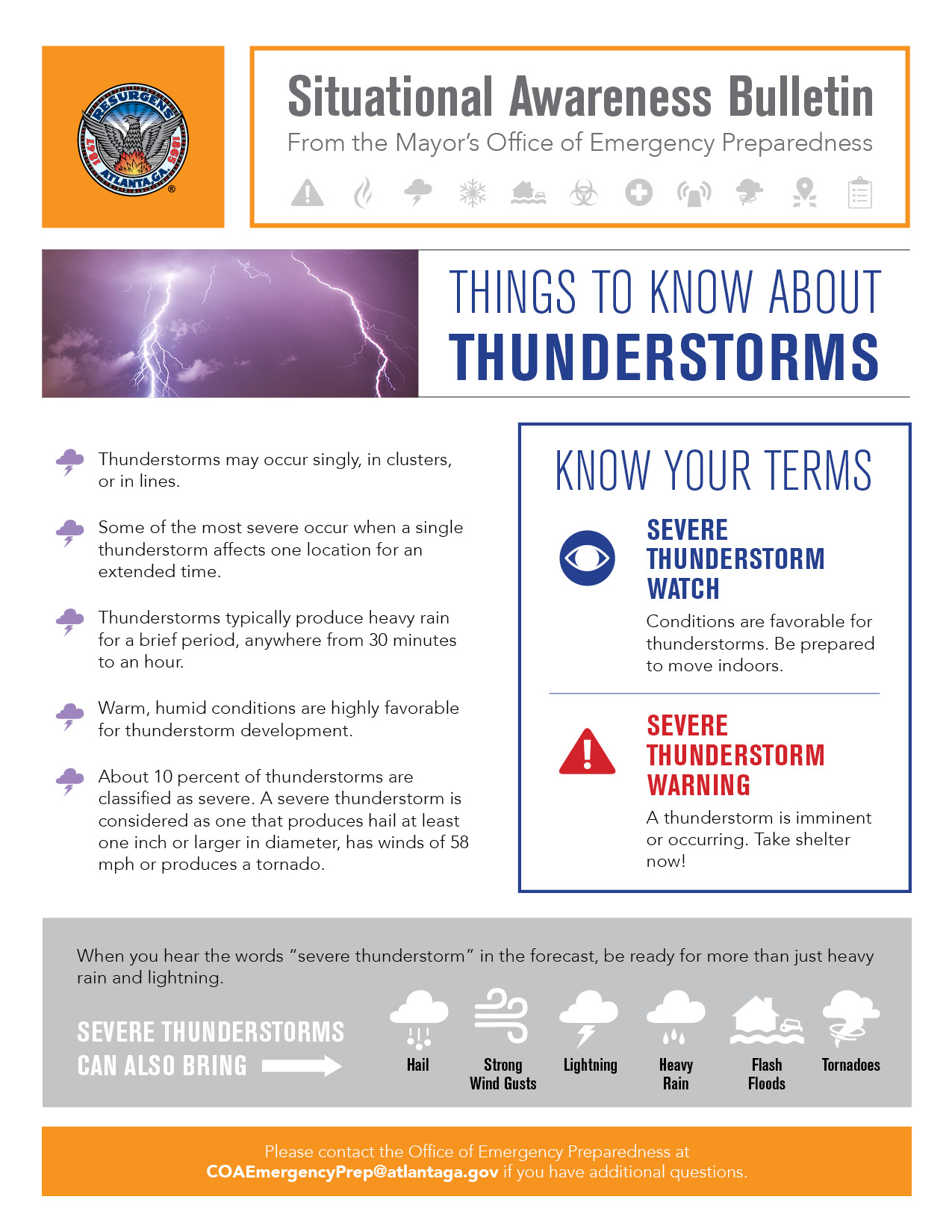 Things to know about Thunderstorms